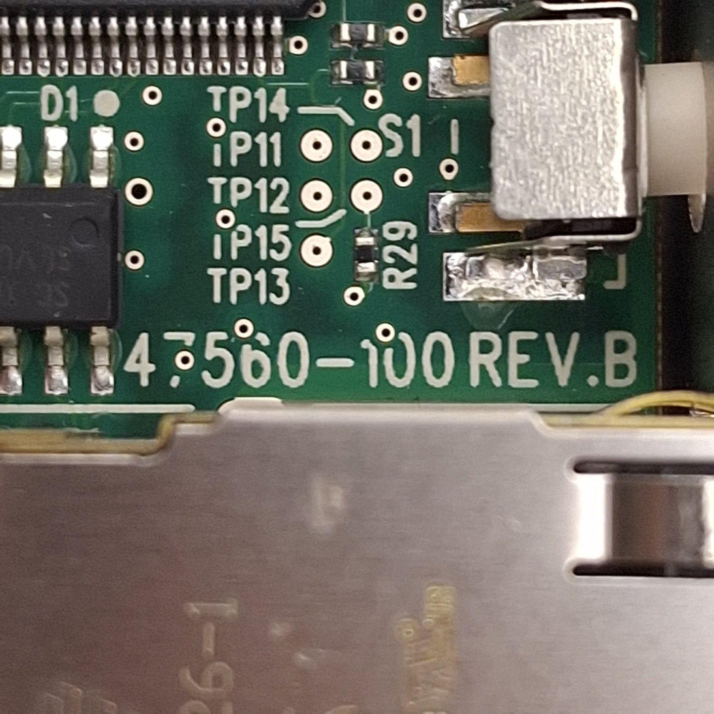 Used Zebra 47560-100 Rev B Ethernet Network Interface Card For 105SL Printer, RJ-45