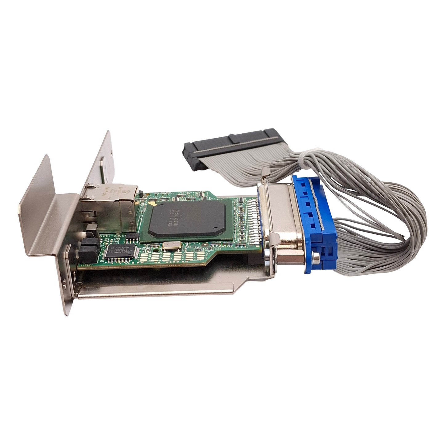 Used Zebra 47560-100 Rev B Ethernet Network Interface Card For 105SL Printer, RJ-45