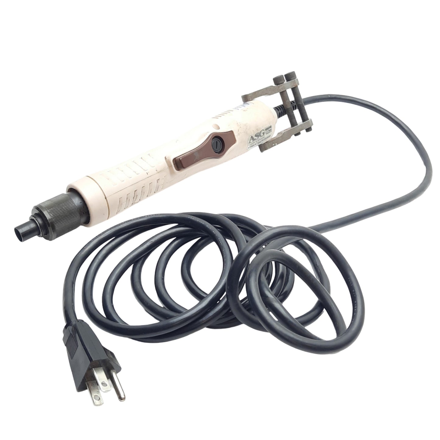 Used ASG Jergens HIOS H10S VZ-4506 Electric Screw Driver 1/4in Drive, 120VAC, 1-4.5Nm