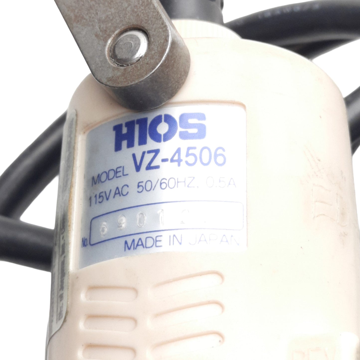 Used ASG Jergens HIOS H10S VZ-4506 Electric Screw Driver 1/4in Drive, 120VAC, 1-4.5Nm