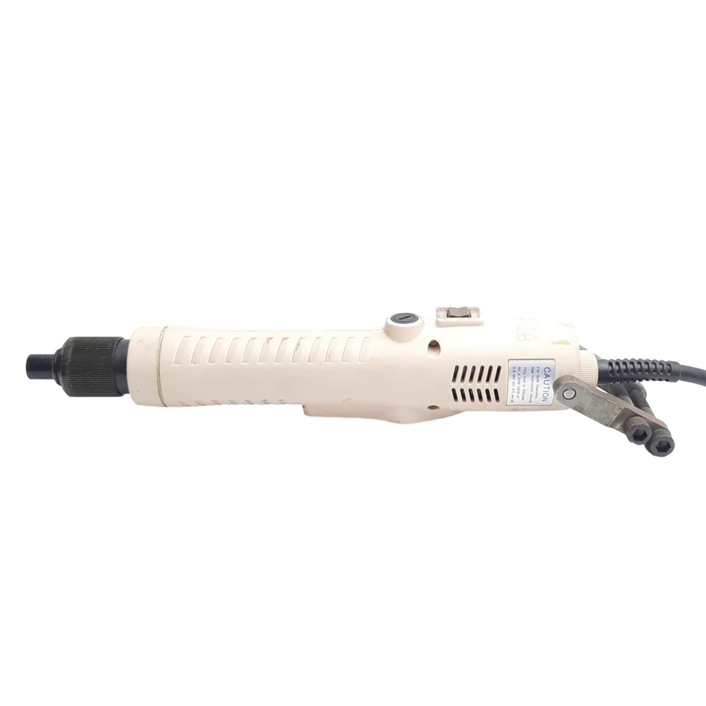 Used ASG Jergens HIOS H10S VZ-4506 Electric Screw Driver 1/4in Drive, 120VAC, 1-4.5Nm