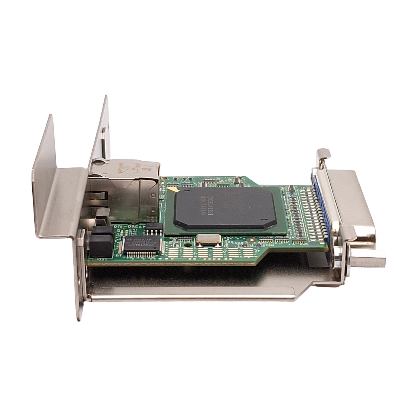 Used Zebra 47560-100 Rev B Ethernet Network Interface Card For 105SL *No Ribbon*