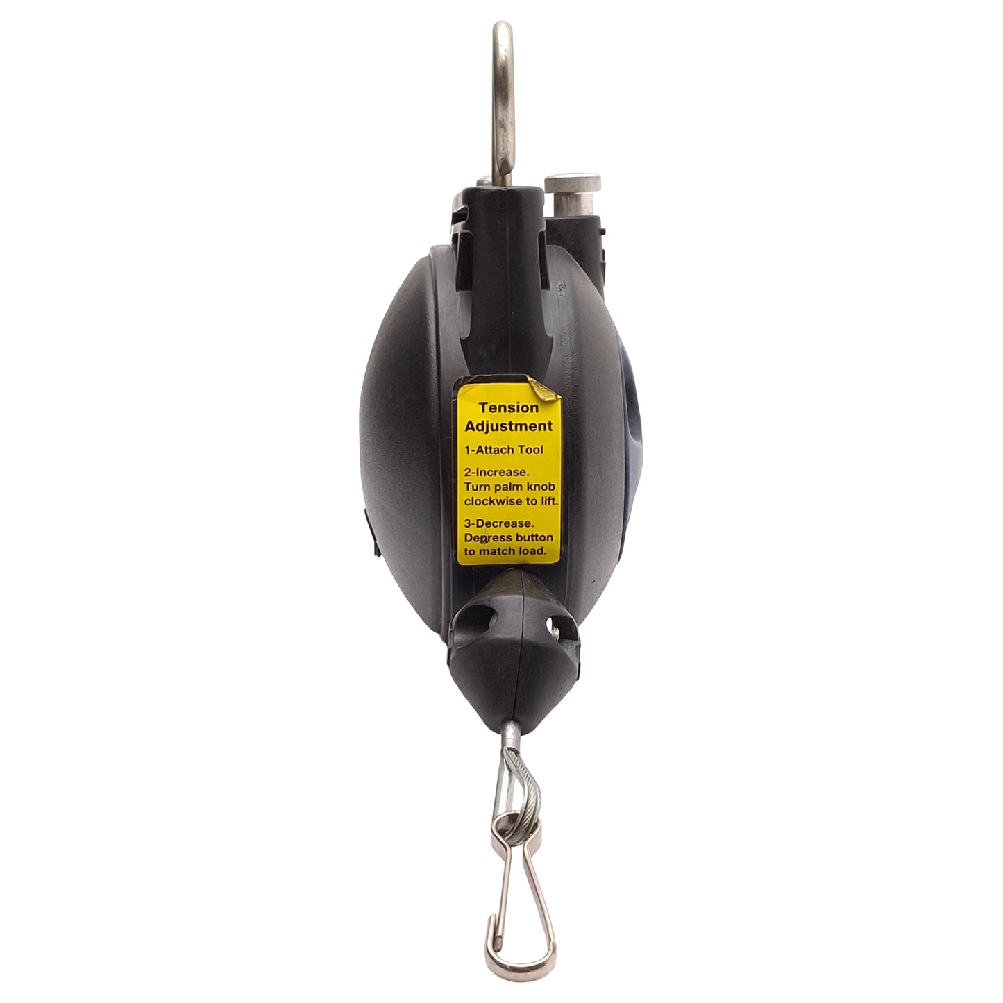 Used Aimco RPA-2 Tool Balancer Retractor, 1.5-3.0lbs Capacity, 5ft Nylon Steel Cable