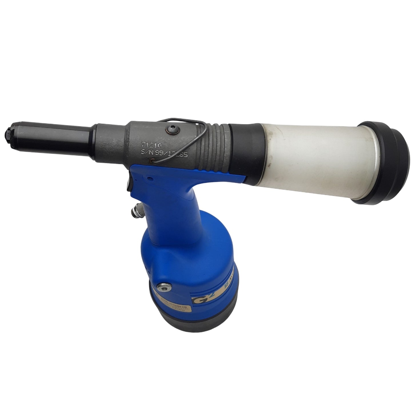 Used Avdel G2 Hydro-Pneumatic Power Tool 5-7 bar, 17mm Stroke, 9.34kN @ 5.5bar