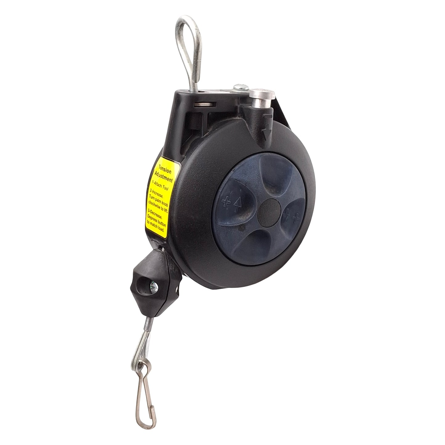 Used Aimco RPA-3 Tool Balancer Retractor, 3.0-5.0lbs Capacity, 5ft Nylon Steel Cable