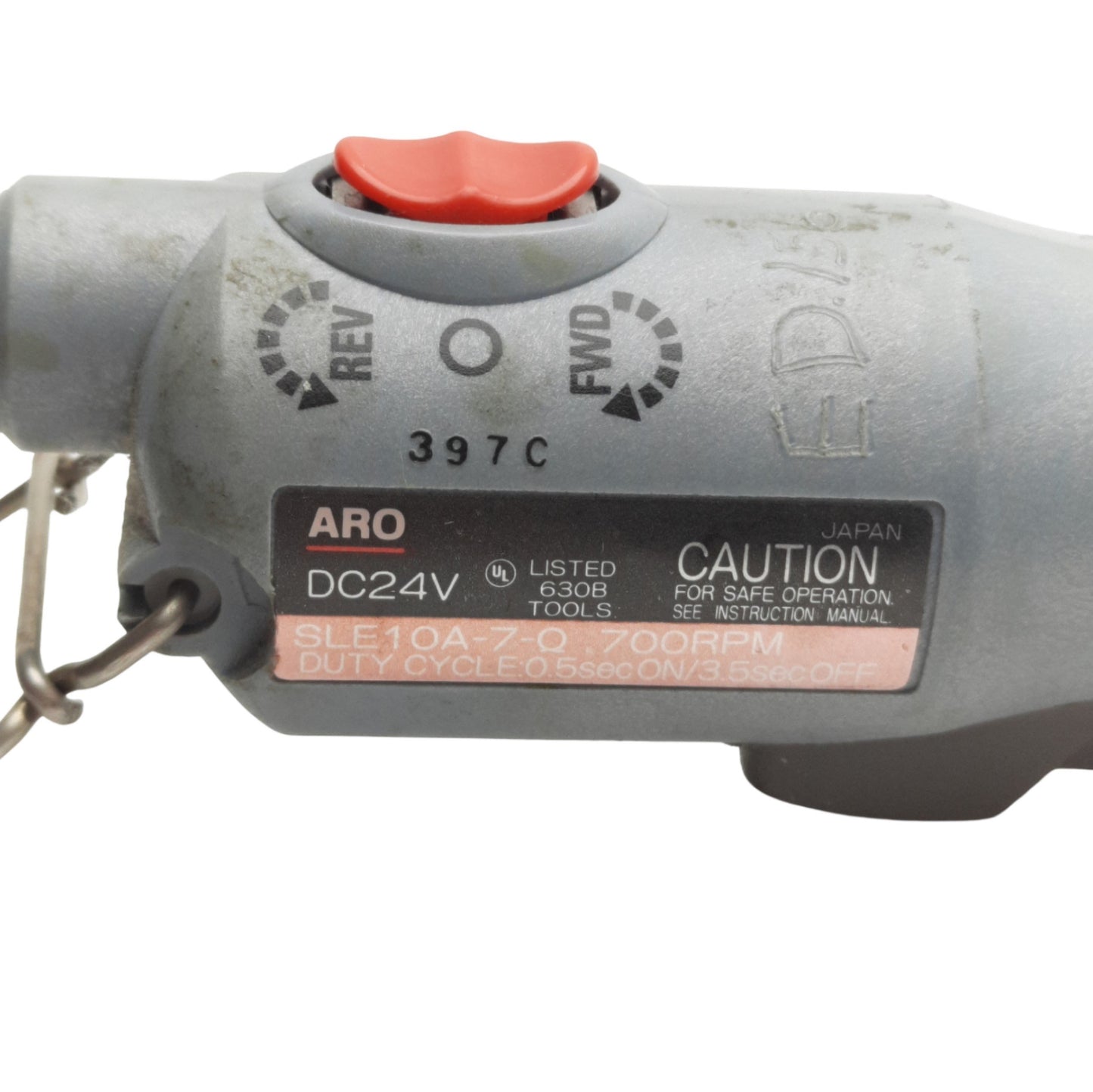 Used Ingersoll Rand SLE10A-7-Q Electric Screwdriver, 1/4in Drive, 10in-lbs, 24VDC