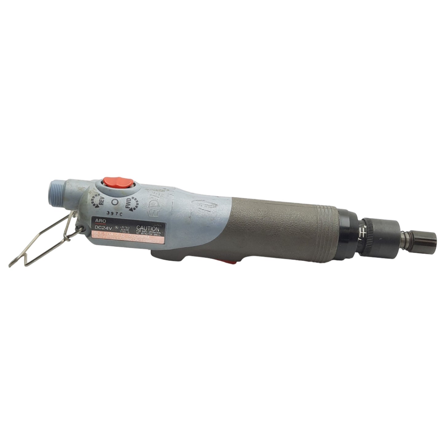Used Ingersoll Rand SLE10A-7-Q Electric Screwdriver, 1/4in Drive, 10in-lbs, 24VDC