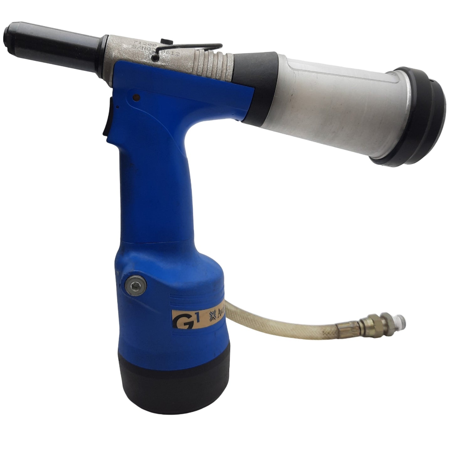 Used Avdel G1 Hydro-Pneumatic Power Tool 5-7 bar, 14mm Stroke, 5.3kN @ 5.5bar