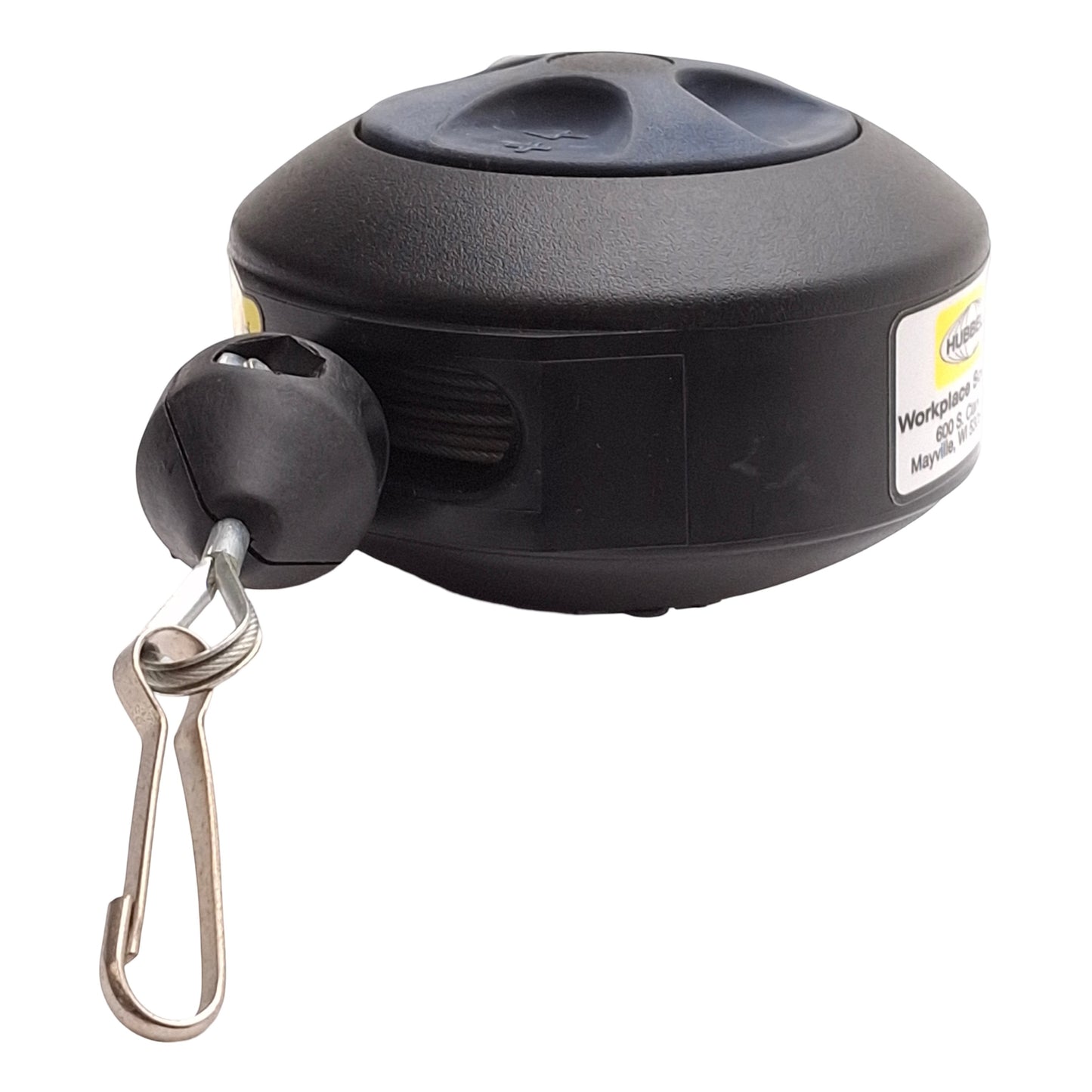 Used Hubbell BD-05 Tool Balancer Retractor, 3-5lbs Capacity, 5ft Nylon Steel Cable