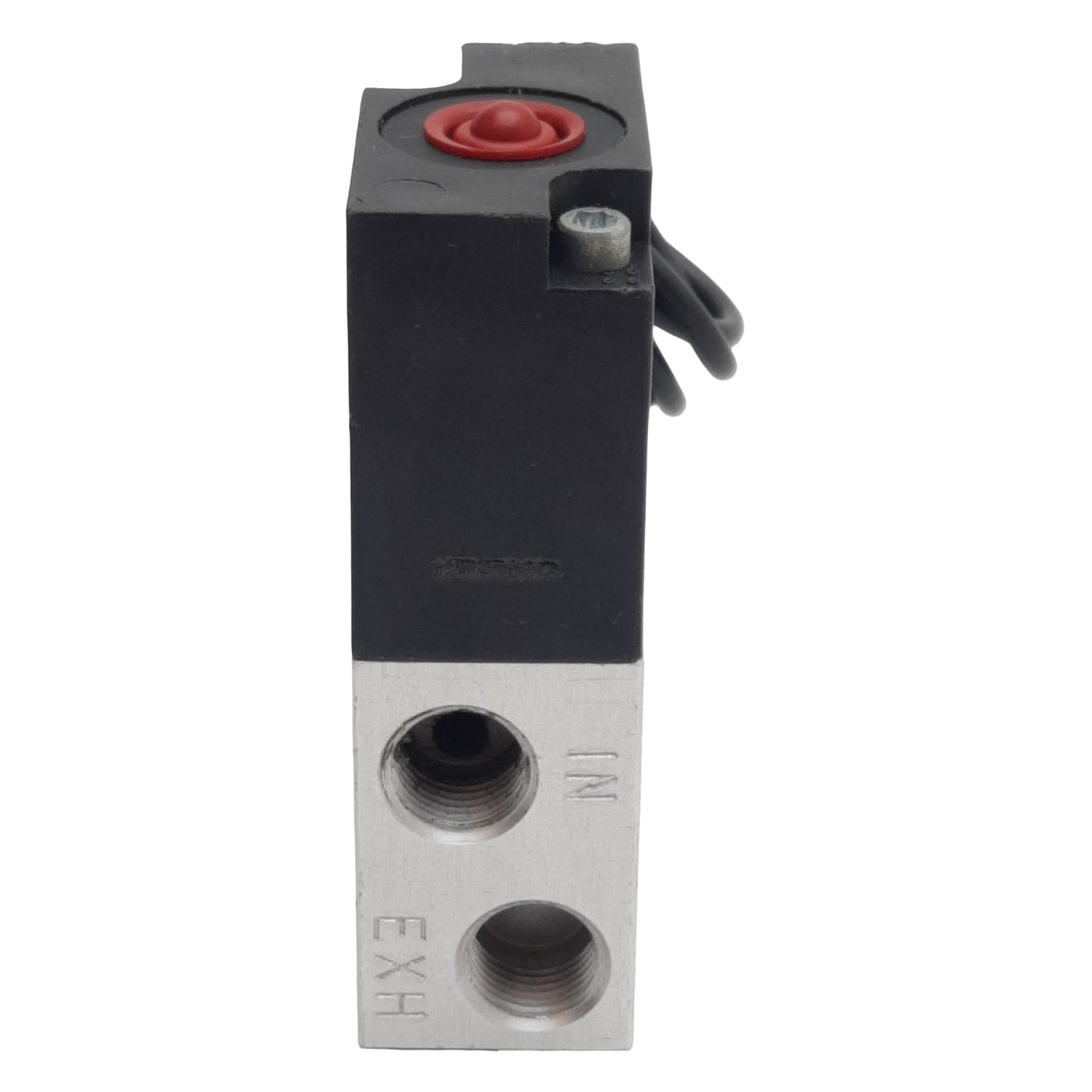 Used Humphrey P5044A Solenoid Valve, 3/2-Way, 1/8in NPT, 125psi Max, 2.4W, 12VDC Coil