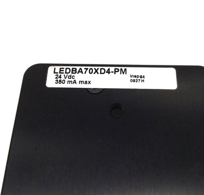 Used Banner LEDBA70XD4-PM 70mm Machine Vision Area Light, Adjustable Blue LED, 24VDC