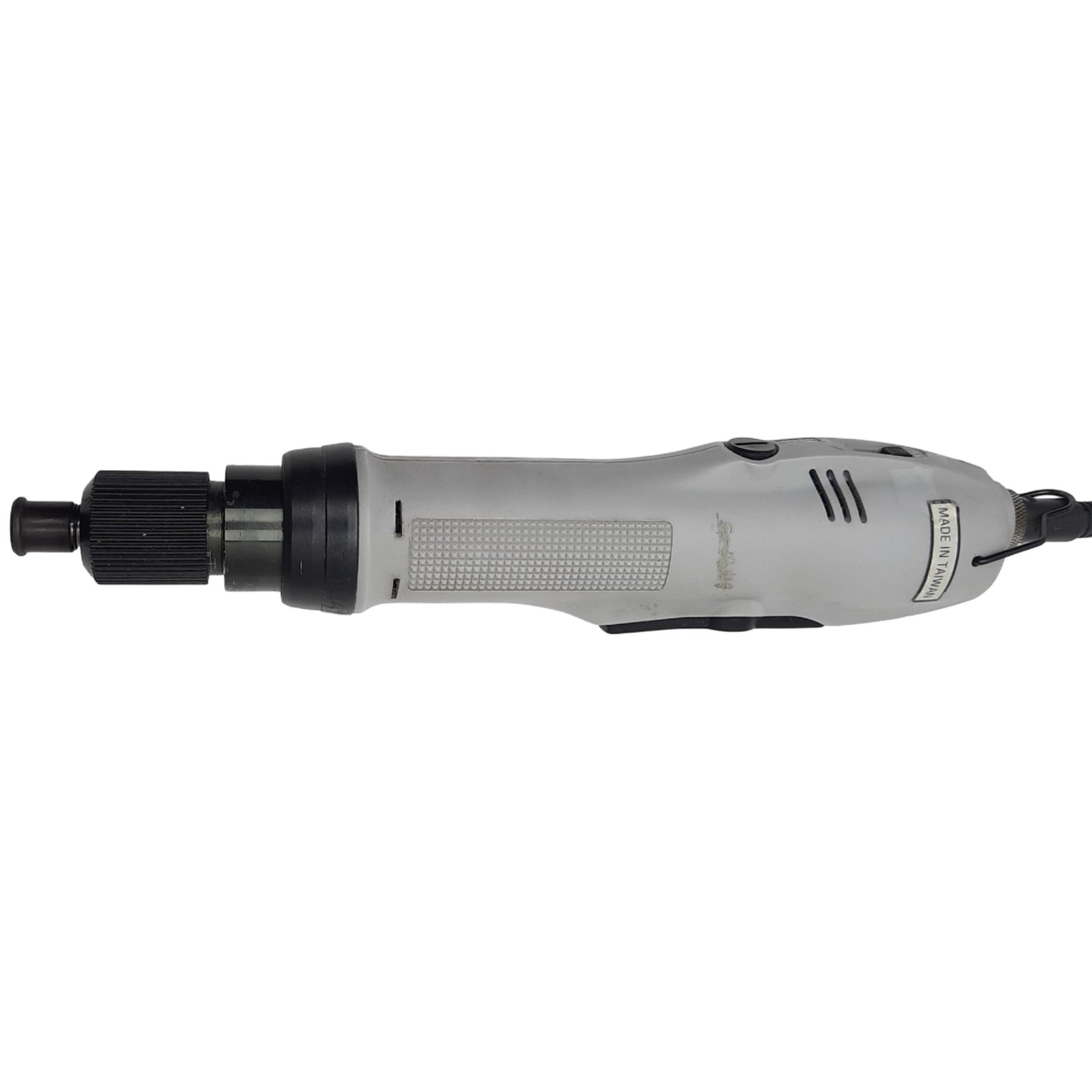 Used AIM Electra AE-7010 Inline Electric Screwdriver 30VDC, 6.1-17.4in-lb, 750rpm