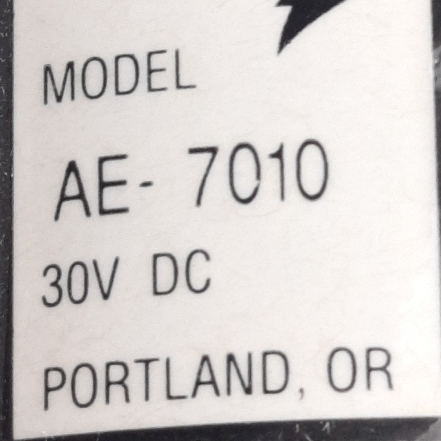 Used AIM Electra AE-7010 Inline Electric Screwdriver 30VDC, 6.1-17.4in-lb, 750rpm