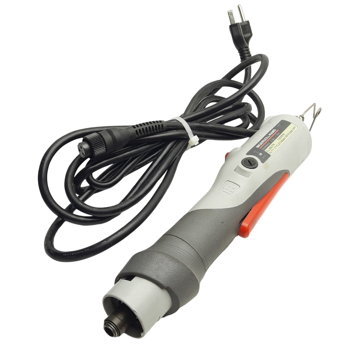 Used Ingersoll Rand EL2607N Electric Screwdriver 1/4in Drive, 115VAC, 1.2-2.9Nm