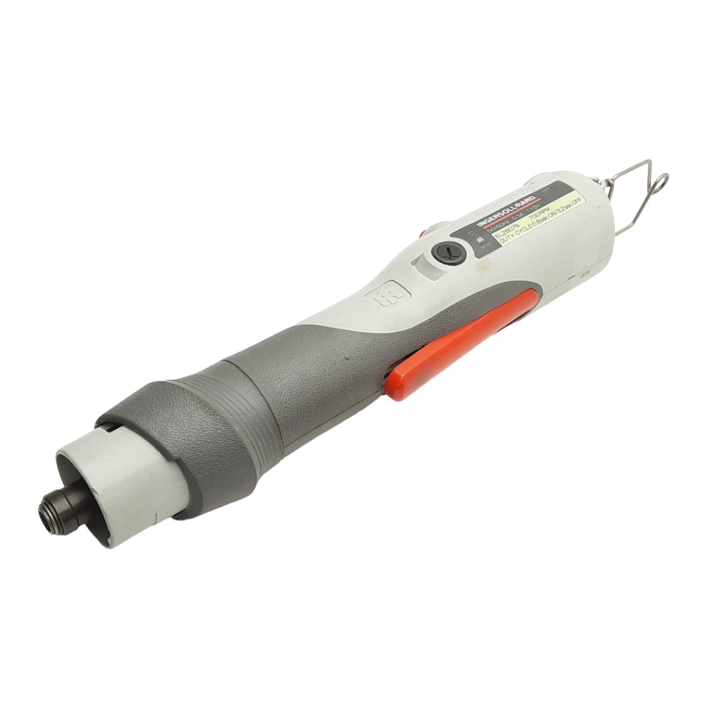 Used Ingersoll Rand EL2607N Electric Screwdriver 1/4in Drive, 115VAC, 1.2-2.9Nm