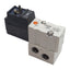 Used SMC NVKF334-5DZ-01 Solenoid Valve, 3/2-Way, 1/8in Rc, 0-0.7MPa, 24VDC Coil