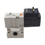 Used SMC NVKF334-5DZ-01 Solenoid Valve, 3/2-Way, 1/8in Rc, 0-0.7MPa, 24VDC Coil