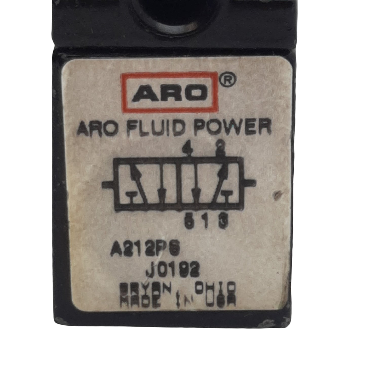 Used ARO Ingersoll Rand A212PS Pilot Air Valve, 5/2-Way, 1/4in NPT, 150psi Max