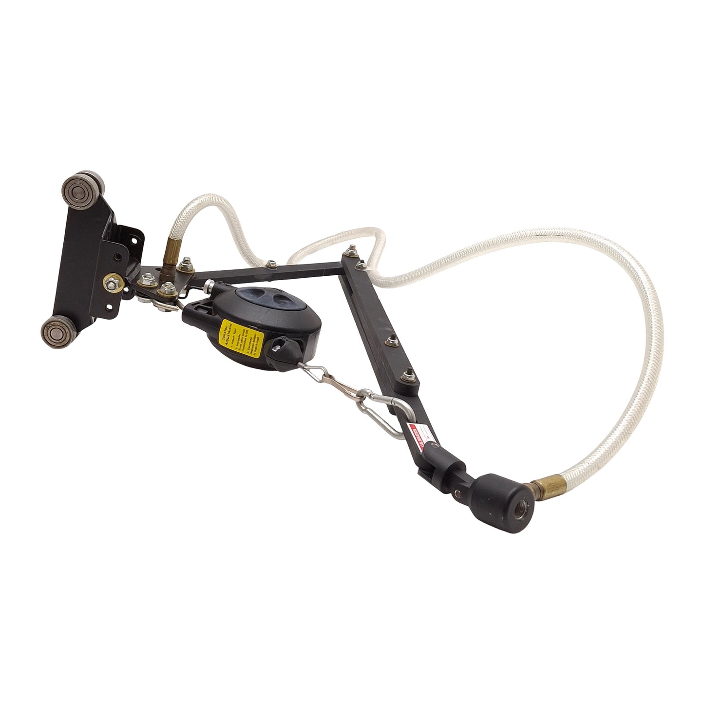 Used Hubbell Tool Balancing Workstation Arm, 1.5-3.0lbs, 38.25", Right Angle Trolley