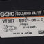 Used SMC VT307-5DZZ-01-Q Solenoid Valve, 3/2-Way, 1/8in Rc, 0-0.9MPa, 24VDC Coil