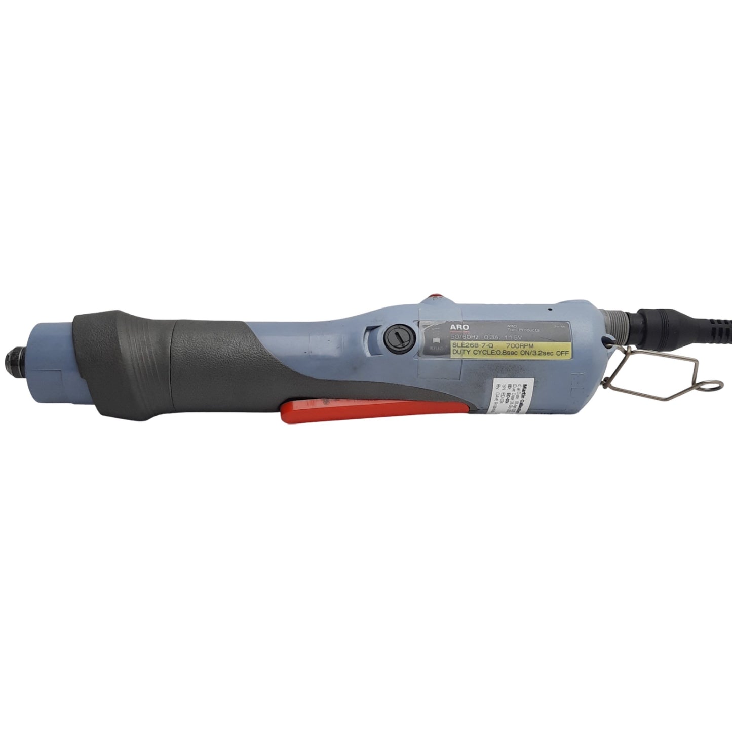 Used ARO SLE26B-7-Q Lever Start Electric Screwdriver 26in-lb Torque, 700rpm, 115VAC