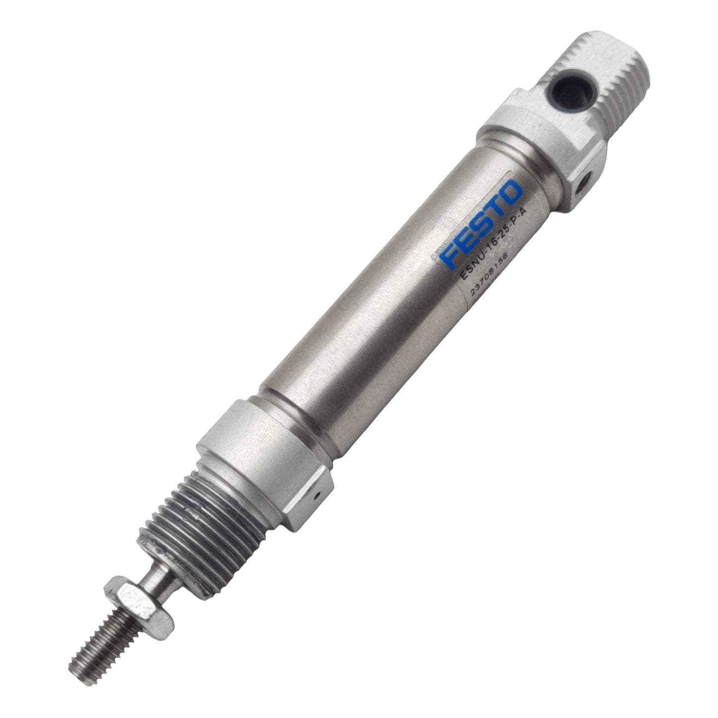 Used Festo ESNU-16-25-P-A Pneumatic Cylinder, ø16mm Bore, 25mm Stroke, M5, 10bar