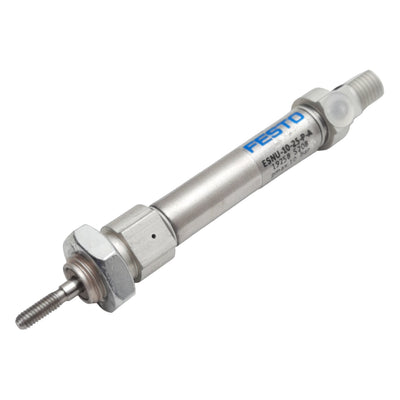 New Festo ESNU-10-25-P-A Pneumatic Cylinder, ø10mm Bore, 25mm Stroke, M5, 10bar