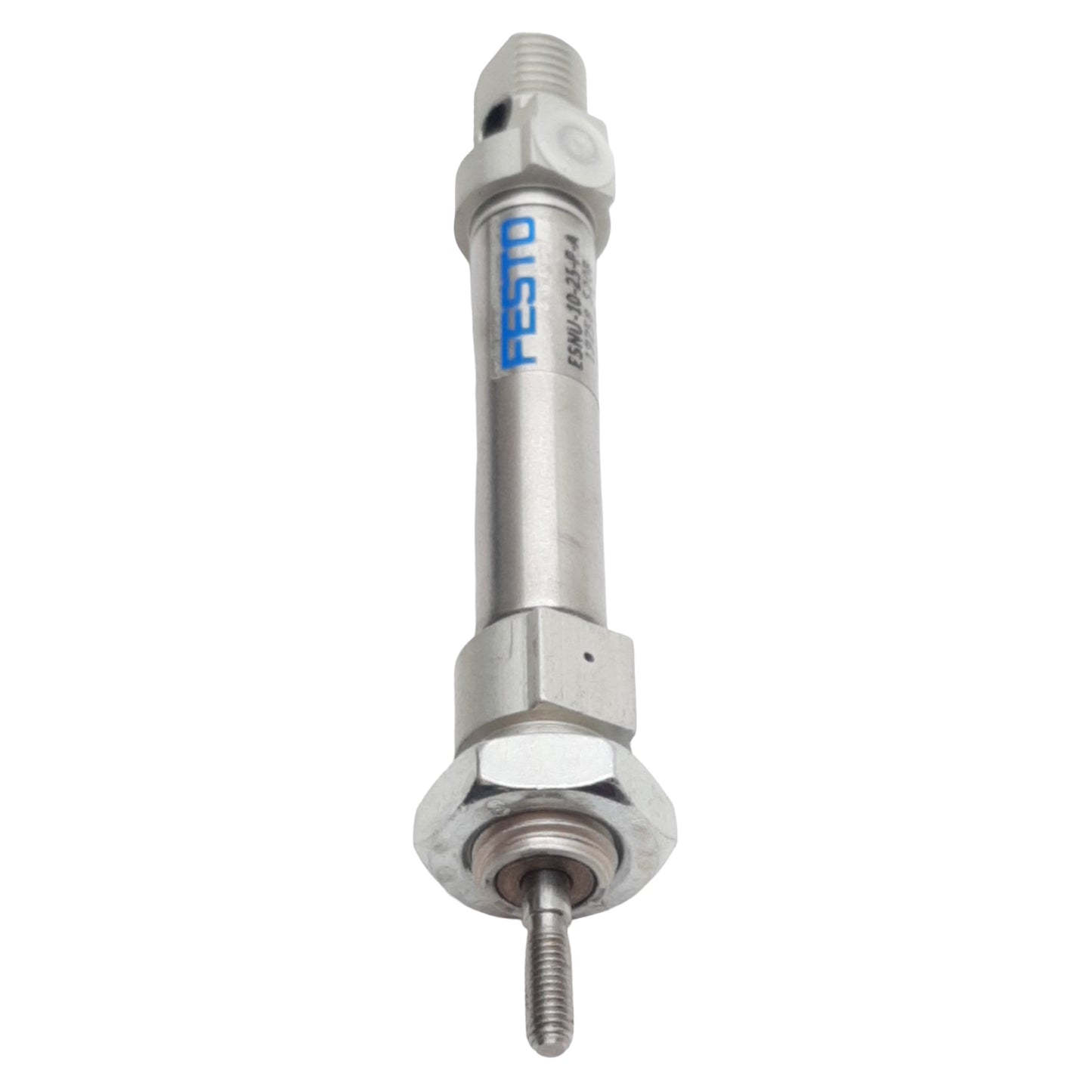 New Festo ESNU-10-25-P-A Pneumatic Cylinder, ø10mm Bore, 25mm Stroke, M5, 10bar