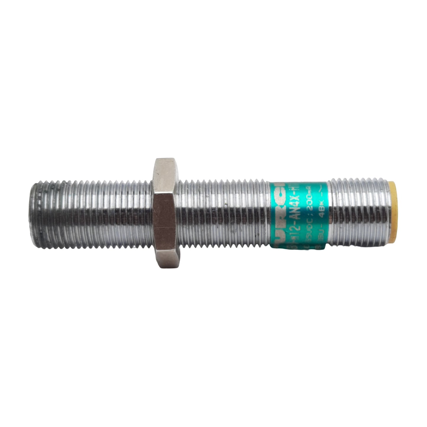 Used Turck Bi2U-M12-AN4X-H1141 Inductive Sensor PNP NO 2mm Range, 10-65VDC, 4-Pin M12