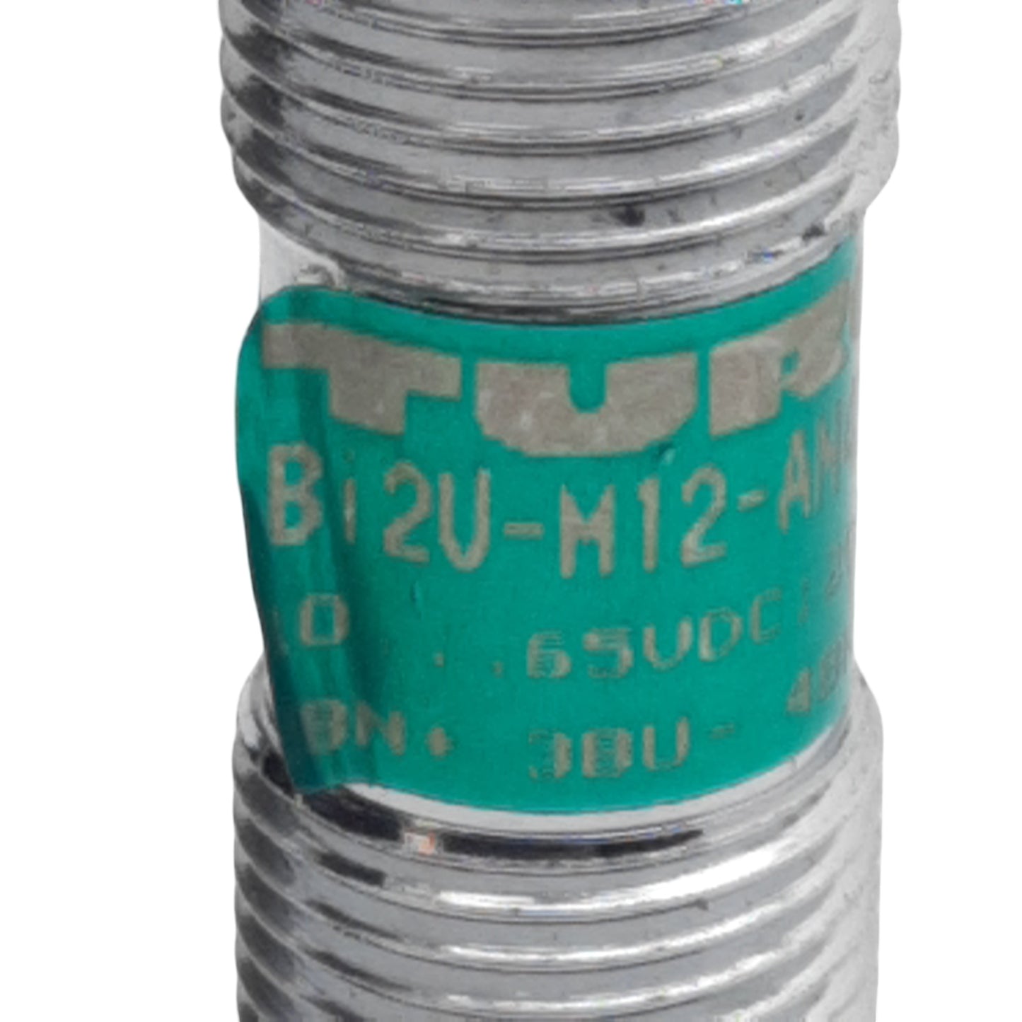 Used Turck Bi2U-M12-AN4X-H1141 Inductive Sensor PNP NO 2mm Range, 10-65VDC, 4-Pin M12