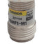 Used Omron E2E-X5MF1-M1 Proximity Sensor, PNP NO, 5mm Range, 12-24VDC, 4-Pin M12