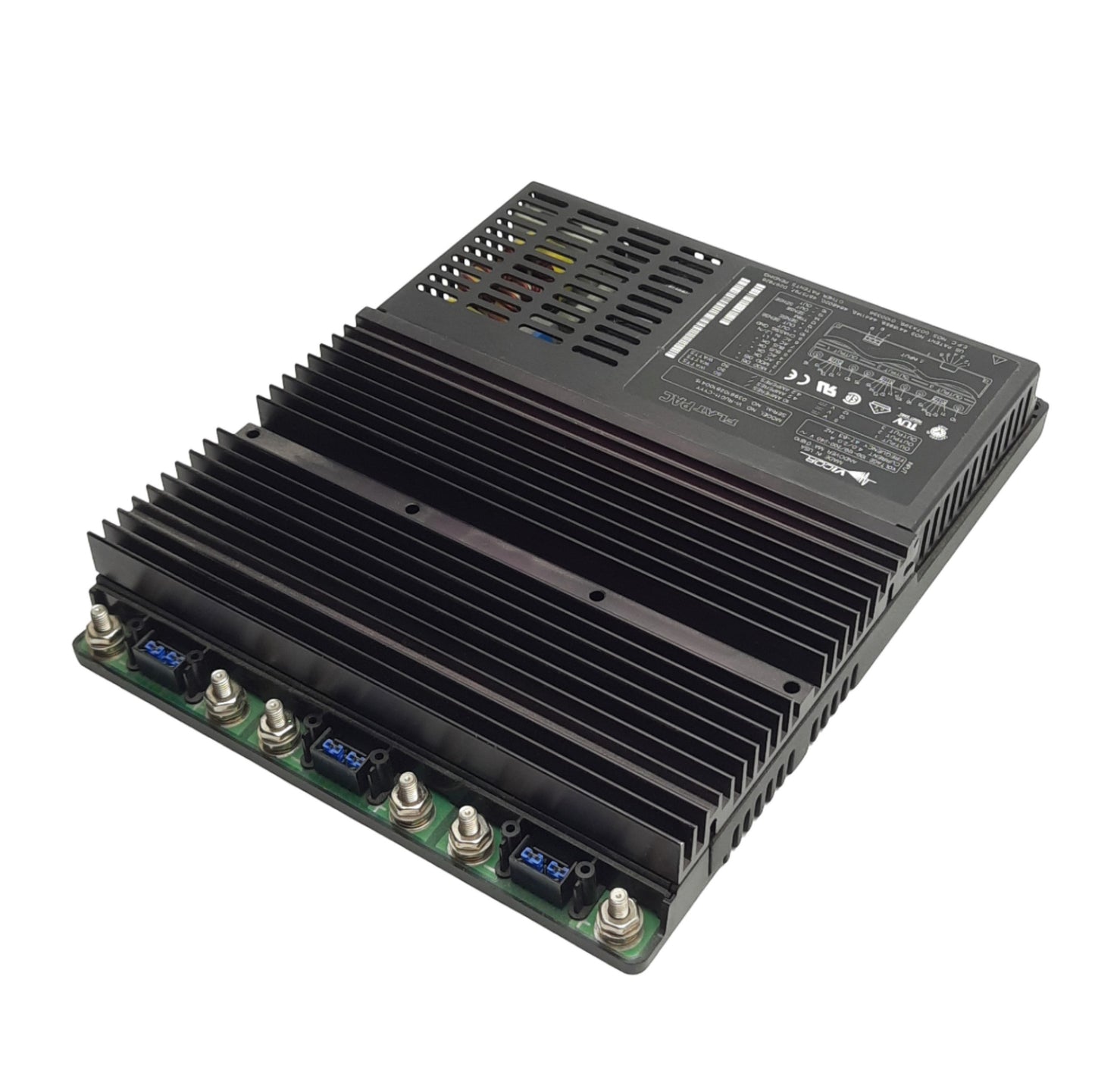 Used Vicor VI-RU011-CYYY FlatPac Power Supply, 3x Output 5VDC/12VDC/12VDC 50W