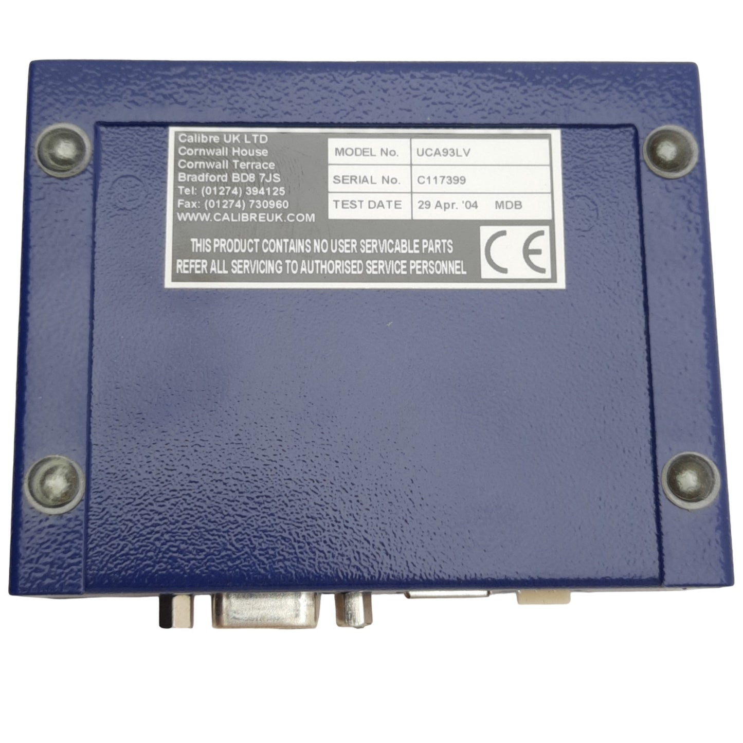 Used Calibre UCA93LV USB IC-Bus Comms Adapter Used With 1.8V-5V IC-Bus Systems