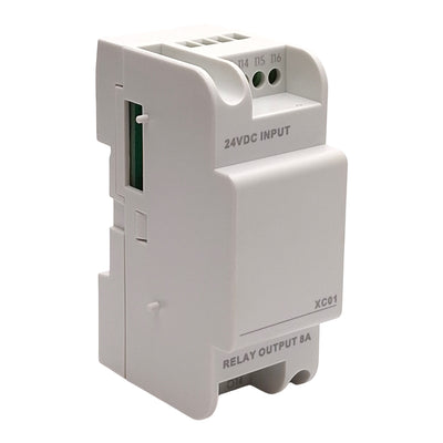 Used Crouzet 88950210 XC01 Relay Expansion Module, 4 PNP Inputs, 2 Relay Outputs