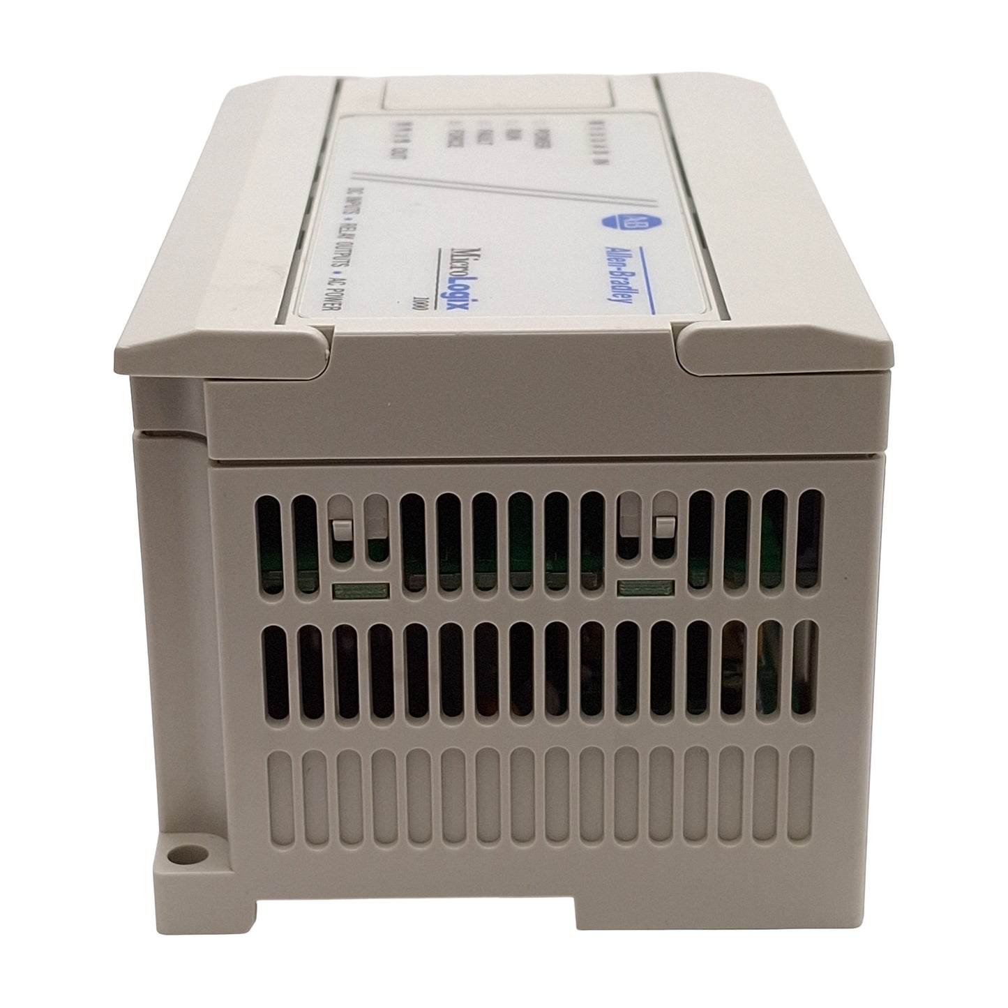 Used Allen Bradley 1761-L10BWA MicroLogix 1000 Controller, 6 DC Input, 4 Relay Output