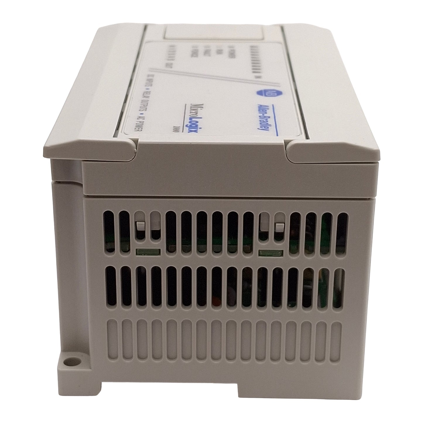 Used Allen Bradley 1761-L16BWA MicroLogix 1000 Controller, 10x DC IN, 6x Relay OUT