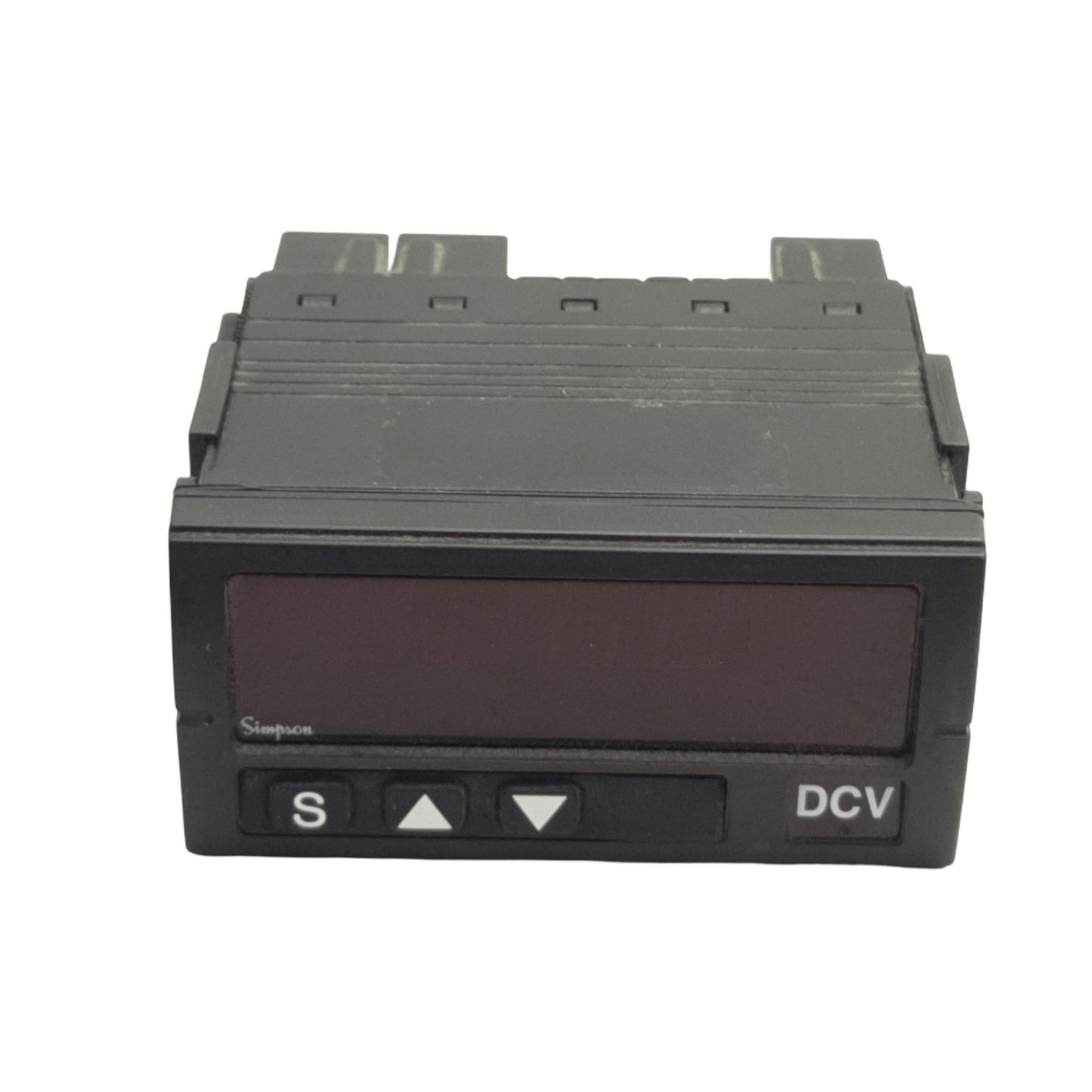 Used Simpson S5100514 DC Volt Panel Meter/Controller, 2CO 250VAC 5A Contact