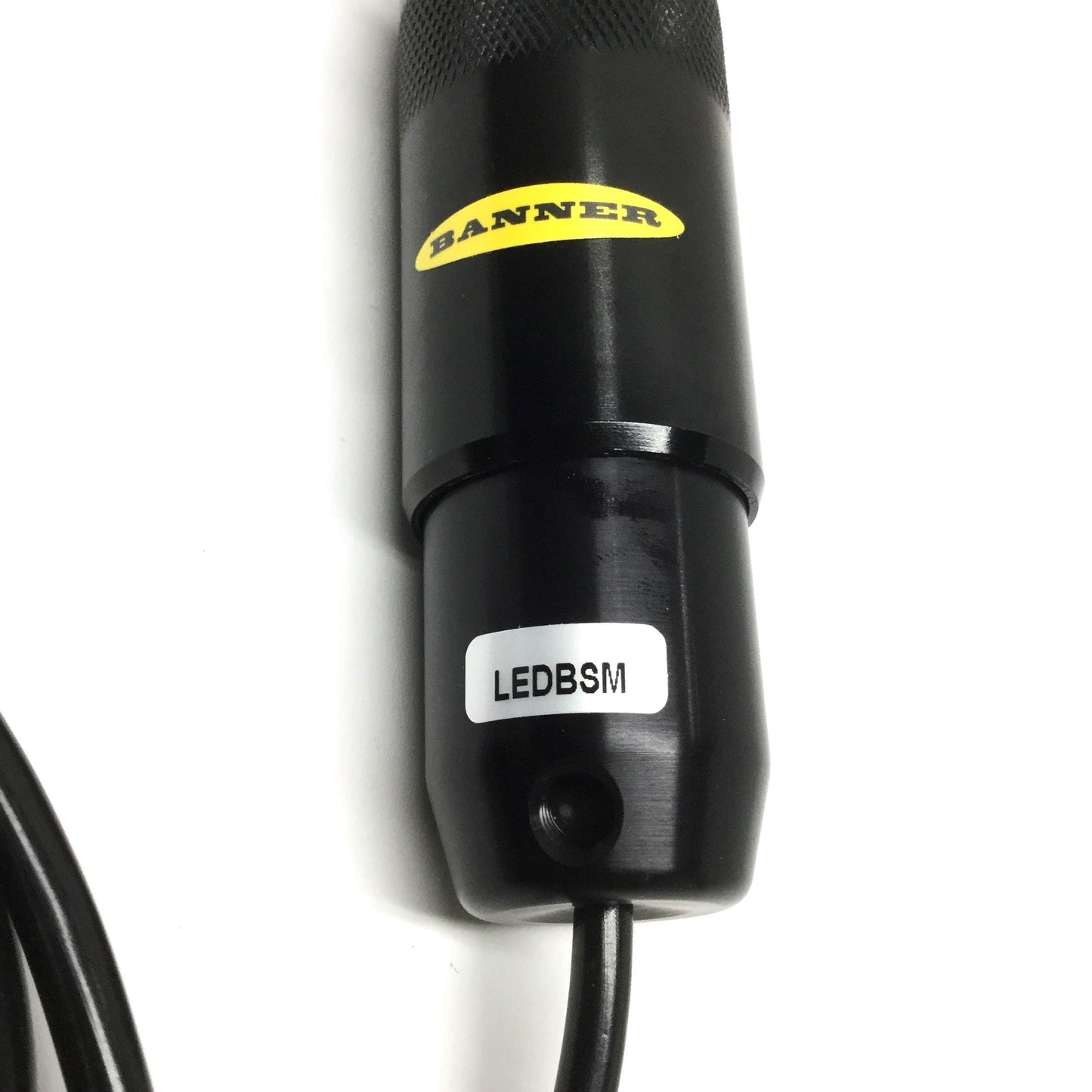 New – Open box Banner LEDBSM PresencePLUS LED 30mm Spot Light, Blue 465-485nm, 24VDC, 3-Pin M8