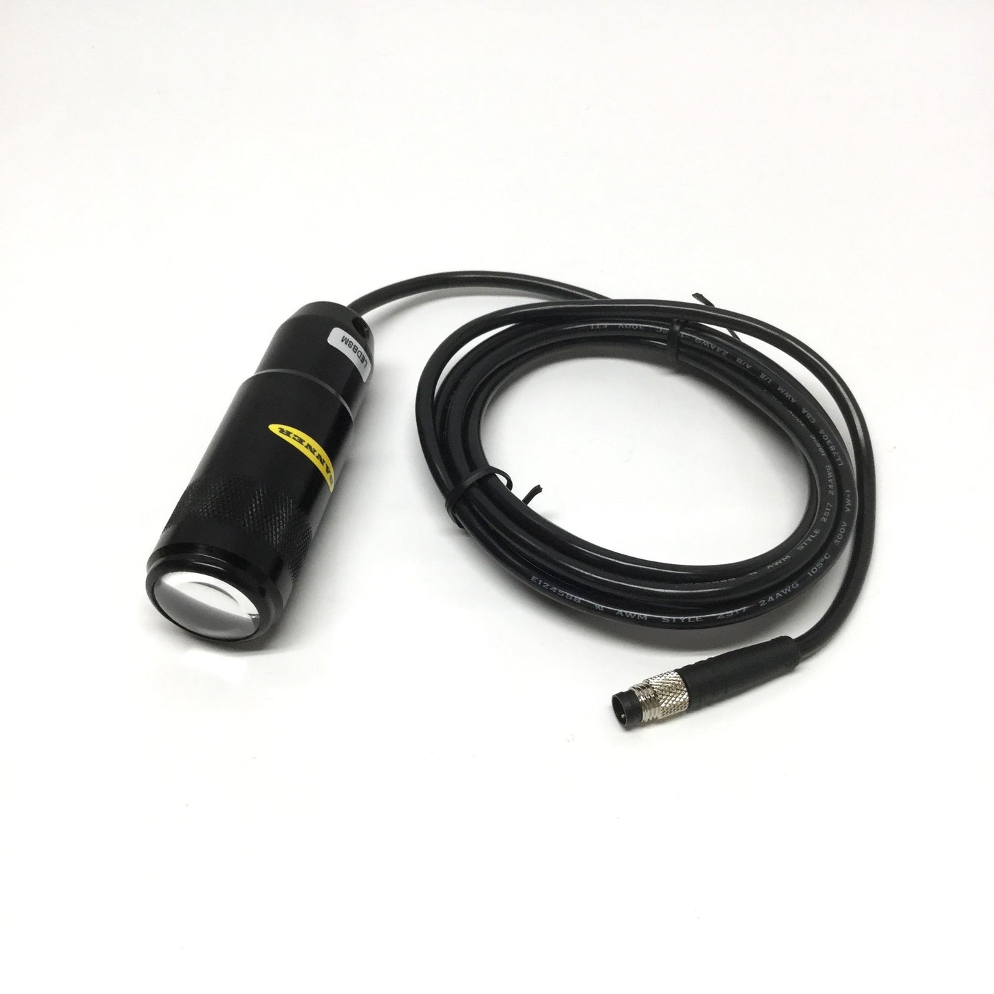 New – Open box Banner LEDBSM PresencePLUS LED 30mm Spot Light, Blue 465-485nm, 24VDC, 3-Pin M8