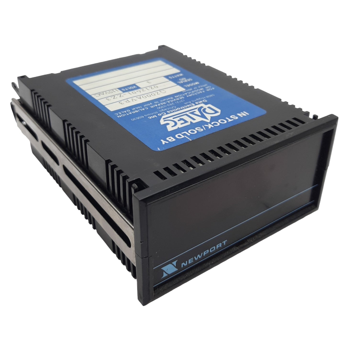 Used Newport Q2000AVR3 Quanta 4 Digit Digital Meter 120VAC, 0 to ±1999 Range