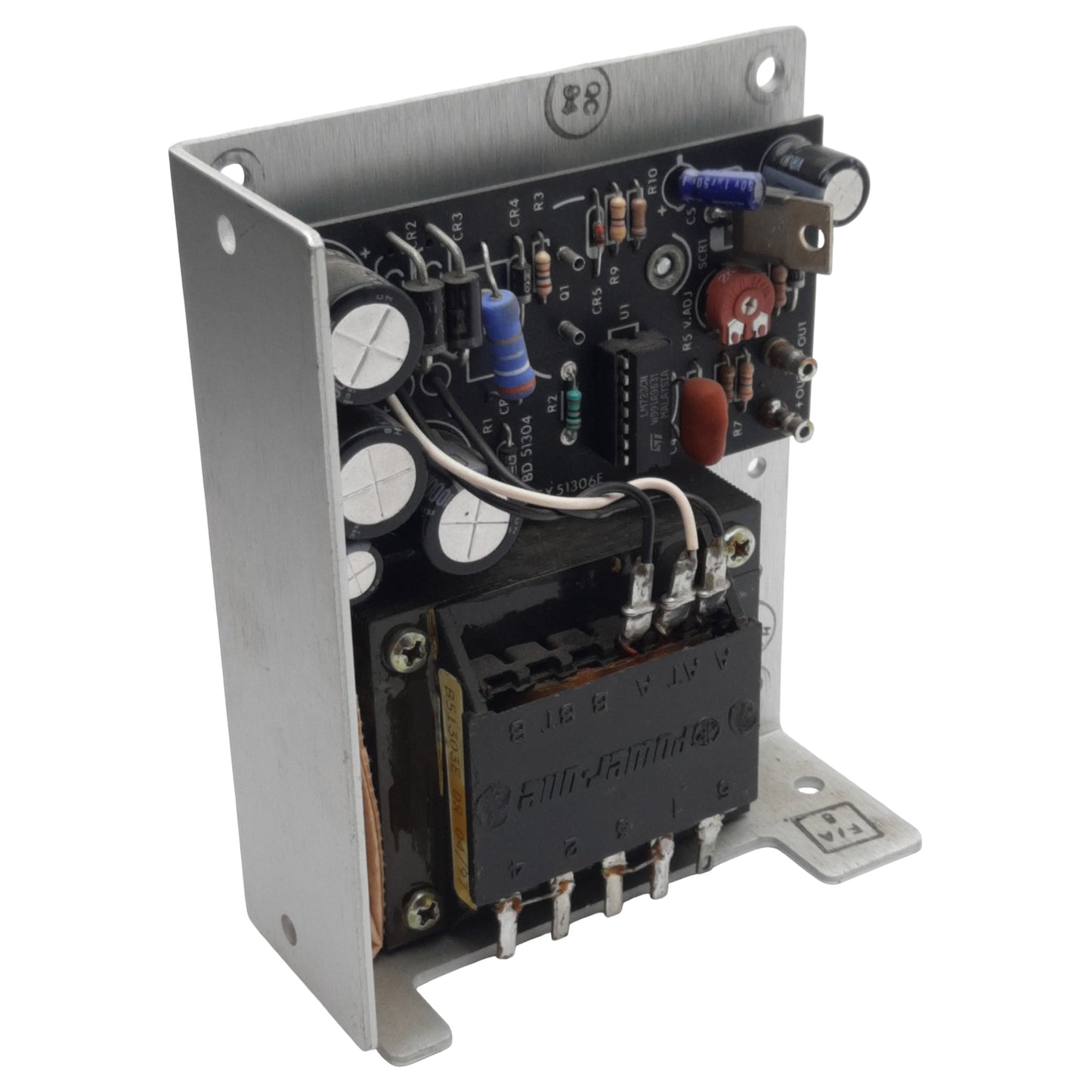 New – Open box Power-One HA5-1.5/OVP-A Power Supply, 100/240VAC In, 5VDC 1.5A Out, Panel Mount