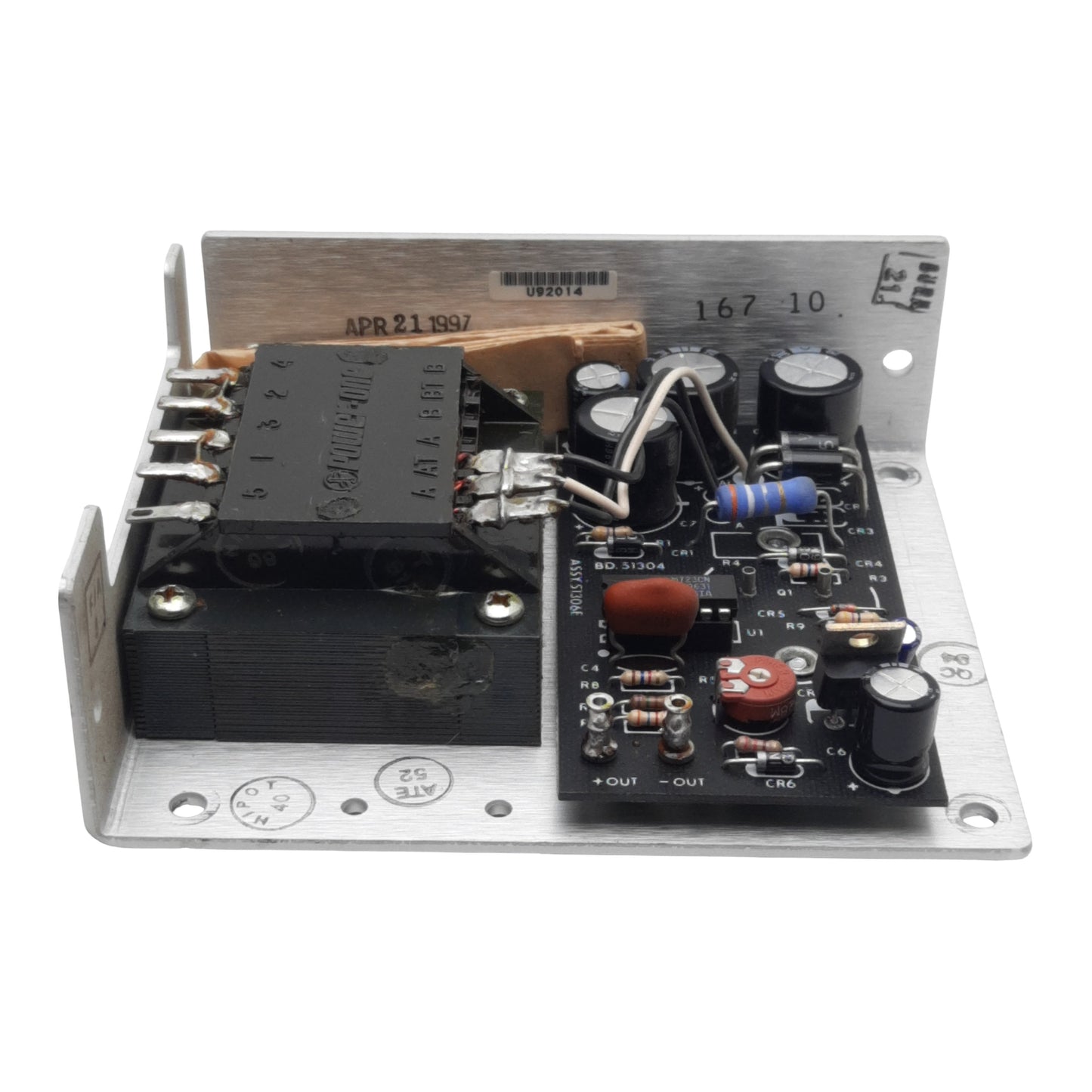 New – Open box Power-One HA5-1.5/OVP-A Power Supply, 100/240VAC In, 5VDC 1.5A Out, Panel Mount