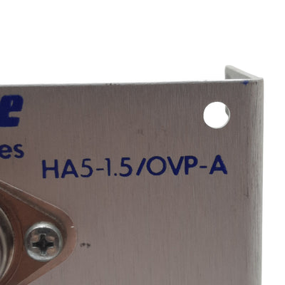 New – Open box Power-One HA5-1.5/OVP-A Power Supply, 100/240VAC In, 5VDC 1.5A Out, Panel Mount