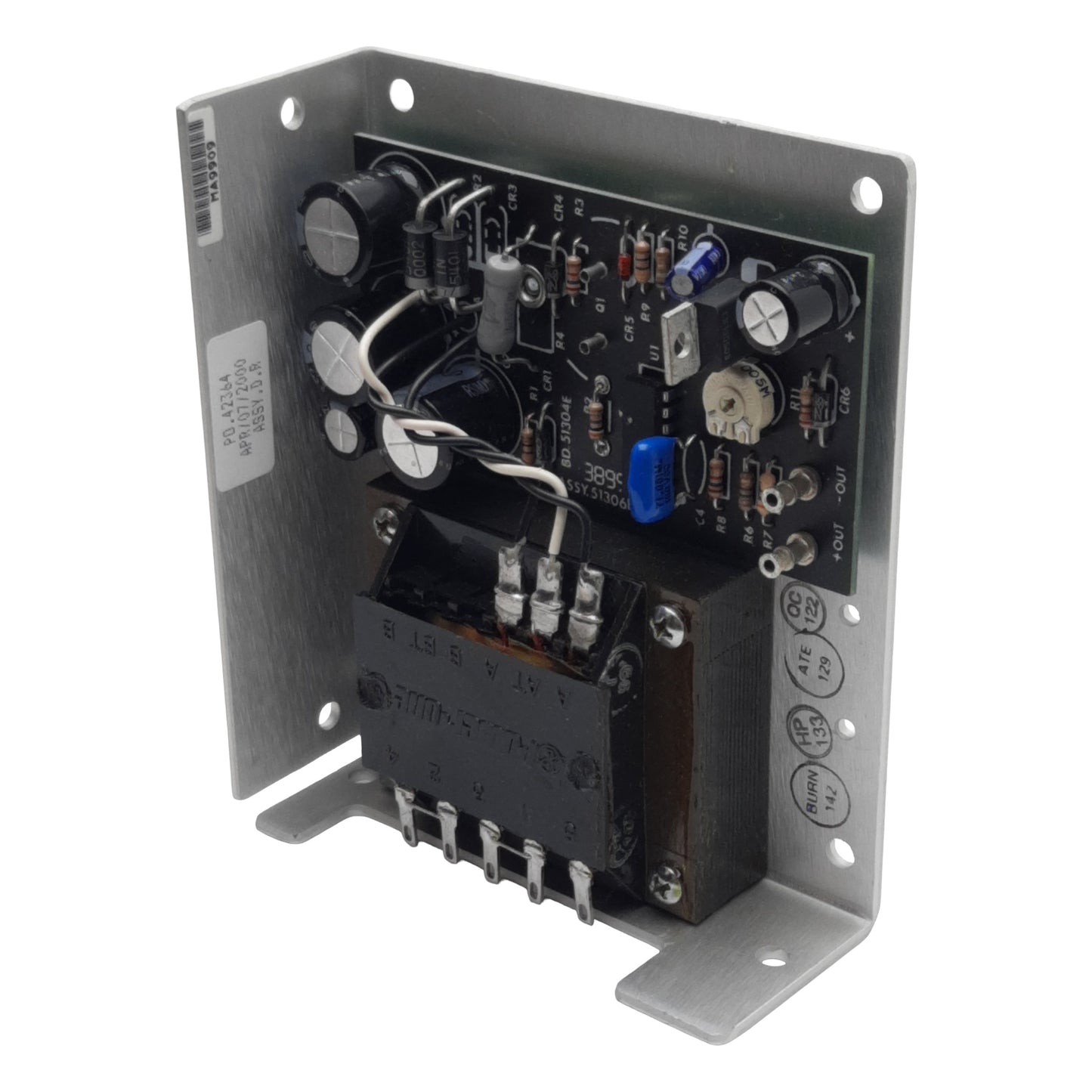 New Power-One HA5-1.5/OVP-A Power Supply, 100/240VAC In, 5VDC 1.5A Out Panel Mount