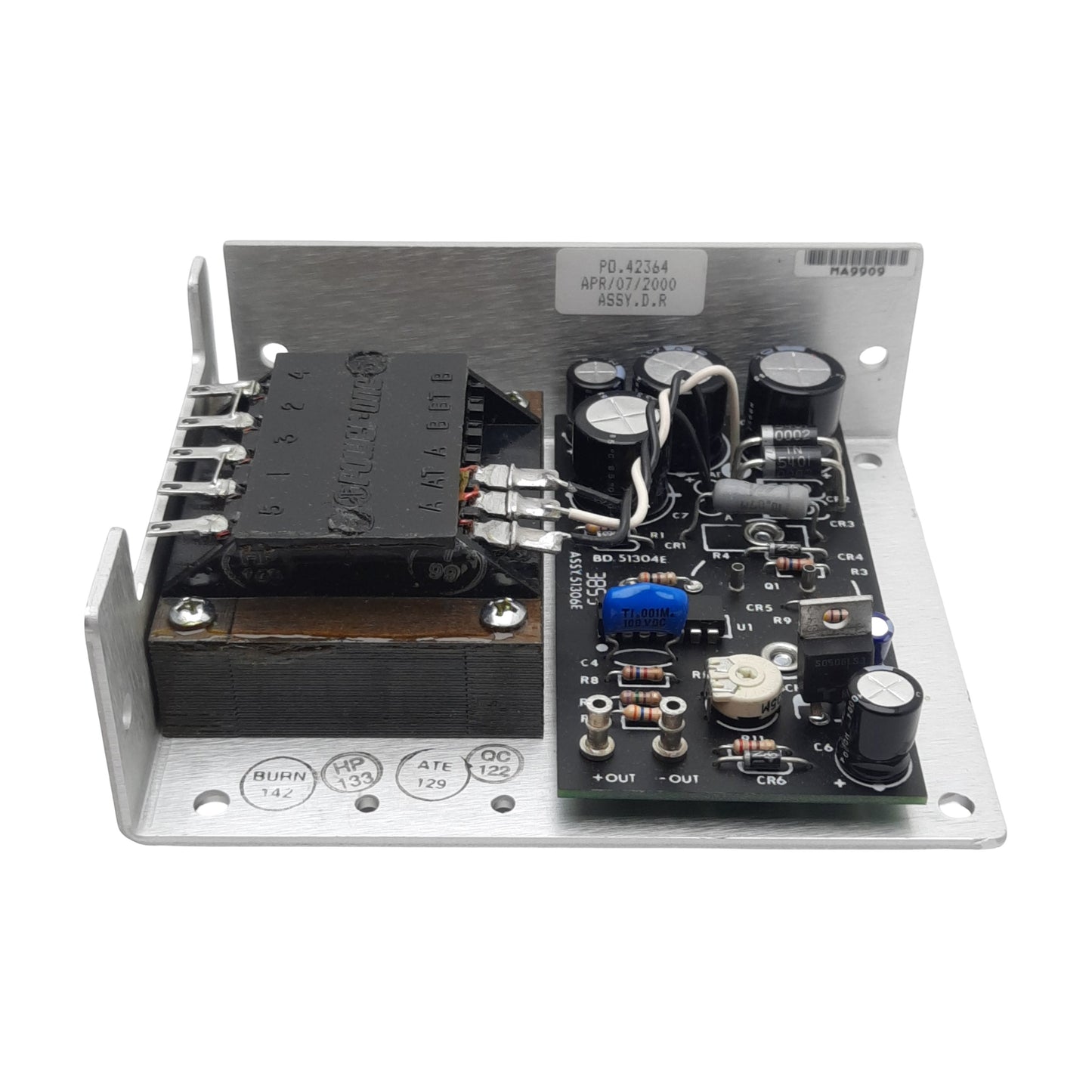 New Power-One HA5-1.5/OVP-A Power Supply, 100/240VAC In, 5VDC 1.5A Out Panel Mount