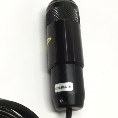 Used Banner LEDBSM-92114 PresencePLUS LED 30mm Spot Light, Blue 465-485nm, 24VDC