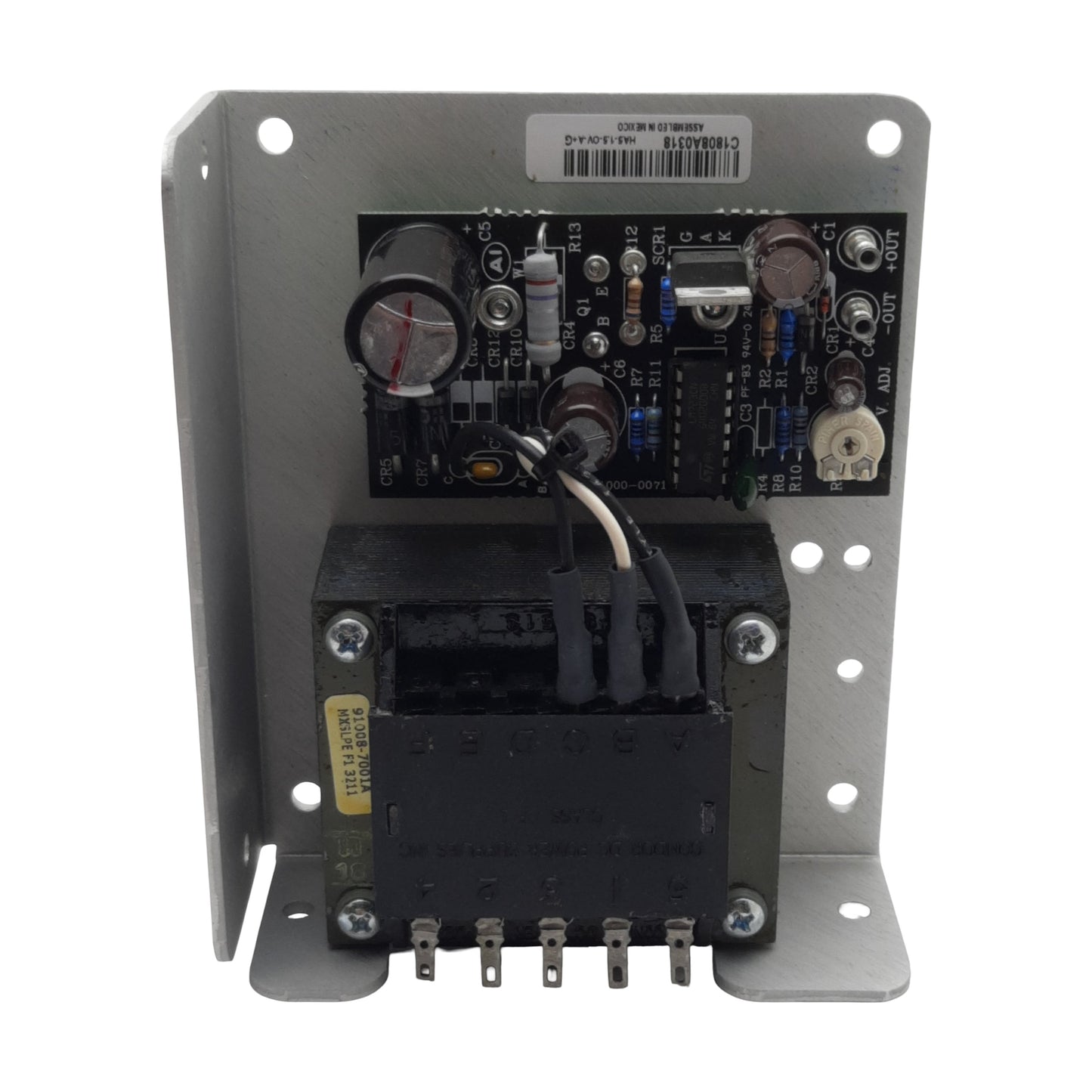 New Condor HA5-1.5/OVP-A+G Power Supply, 100/240VAC In, 1.5A 5VDC Out, Panel Mount