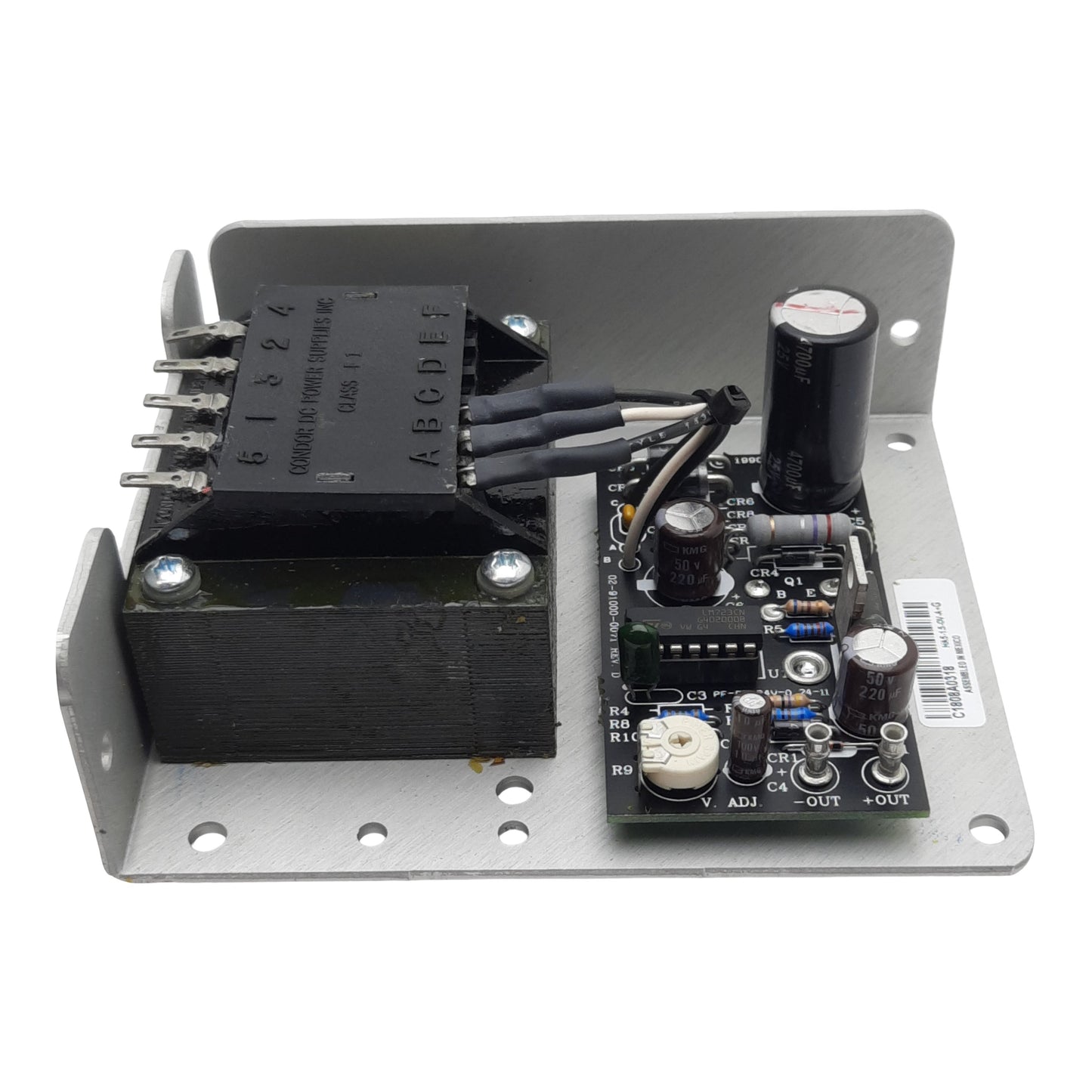 New Condor HA5-1.5/OVP-A+G Power Supply, 100/240VAC In, 1.5A 5VDC Out, Panel Mount