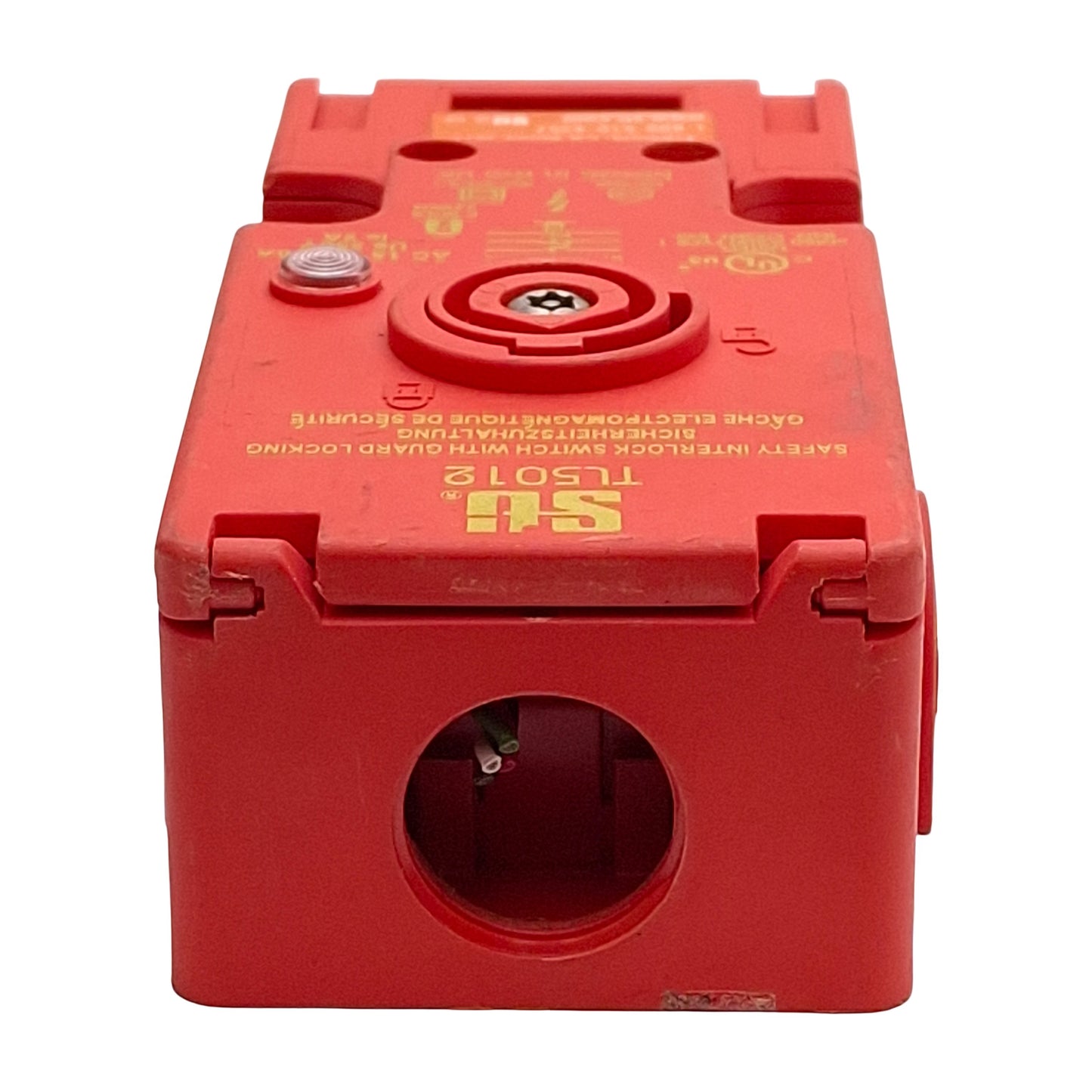 Used Omron STI 44530-0010 TL5012 Safety Interlock Switch, 2NC+1NO, 24VAC/DC *No Key*