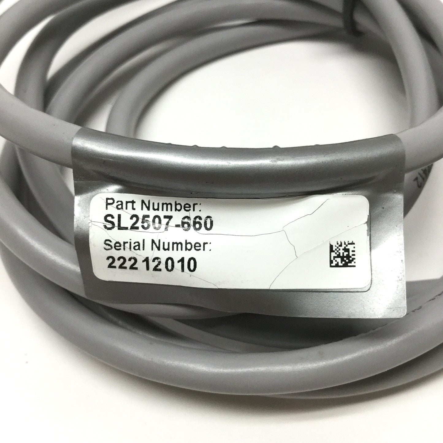 Used Advanced Illumination SL2507-660 Machine Vision LED Small Aimed Spot Light, Red